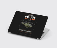 Thumbnail for Bell Canada CH-146 Griffon design on black MacBook case