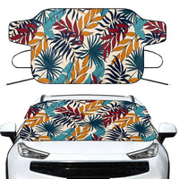 Thumbnail for Super Leafs Car aviation design on car windshield cover.
