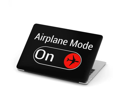 Airplane Mode On aviation themed MacBook case for MacBook.