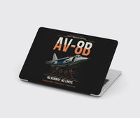 Thumbnail for AV-8B Harrier II design on black MacBook case