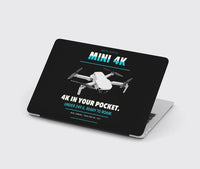 Thumbnail for DJI Mini 4K design on black MacBook case