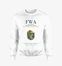Thumbnail for Fort Wayne International Airport (FWA) design on white sweatshirt