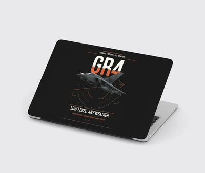 Panavia Tornado GR4 design on black MacBook case