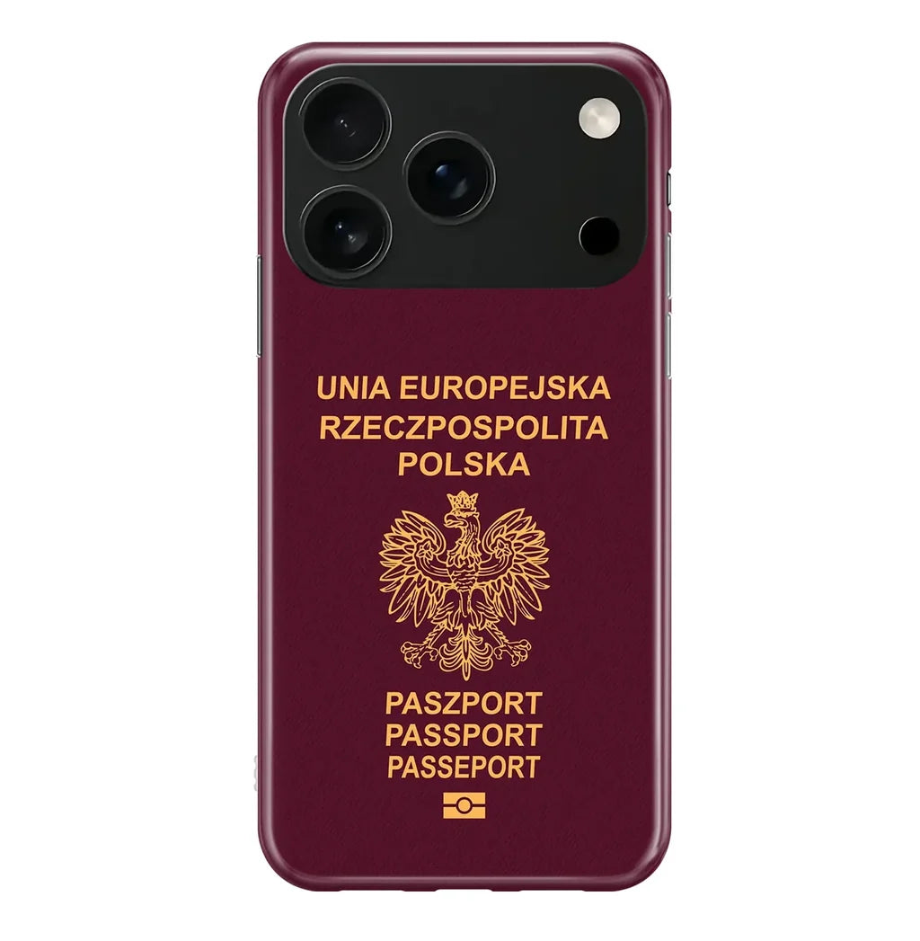 Polish Passport iPhone Case