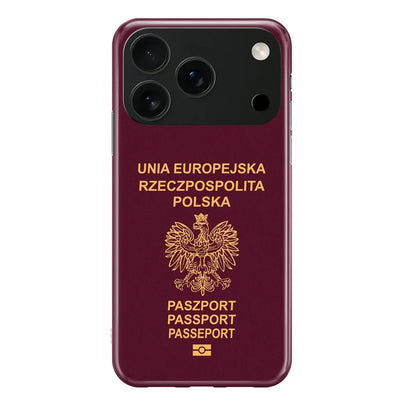 Polish Passport iPhone Case