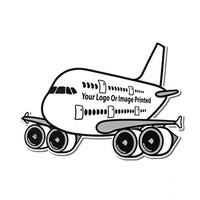 Thumbnail for Custom Design Image Logo Airbus A380 Airplanes sticker, Wide 6cm (2.3inches)