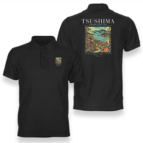Tsushima City Series Premium Polo T-Shirts