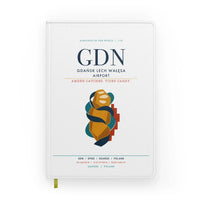 Thumbnail for Gdańsk Lech Wałęsa Airport (GDN) design on white notebook