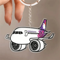 Thumbnail for Hawaiian Airlines Airbus A321 NEO Design Acrylic Keychain