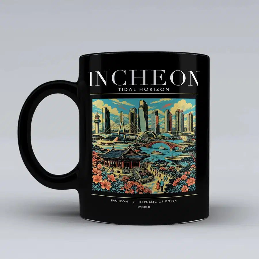 INCHEON - Poster - Mug - Black