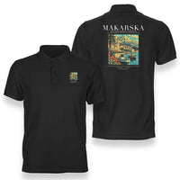 Thumbnail for MAKARSKA - Poster - Double-Side Polo - Black