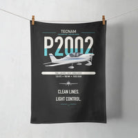Thumbnail for Tecnam P2002 Sierra MkII design on black towel