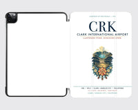 Thumbnail for Clark International Airport (CRK) design on white ipad tablet case