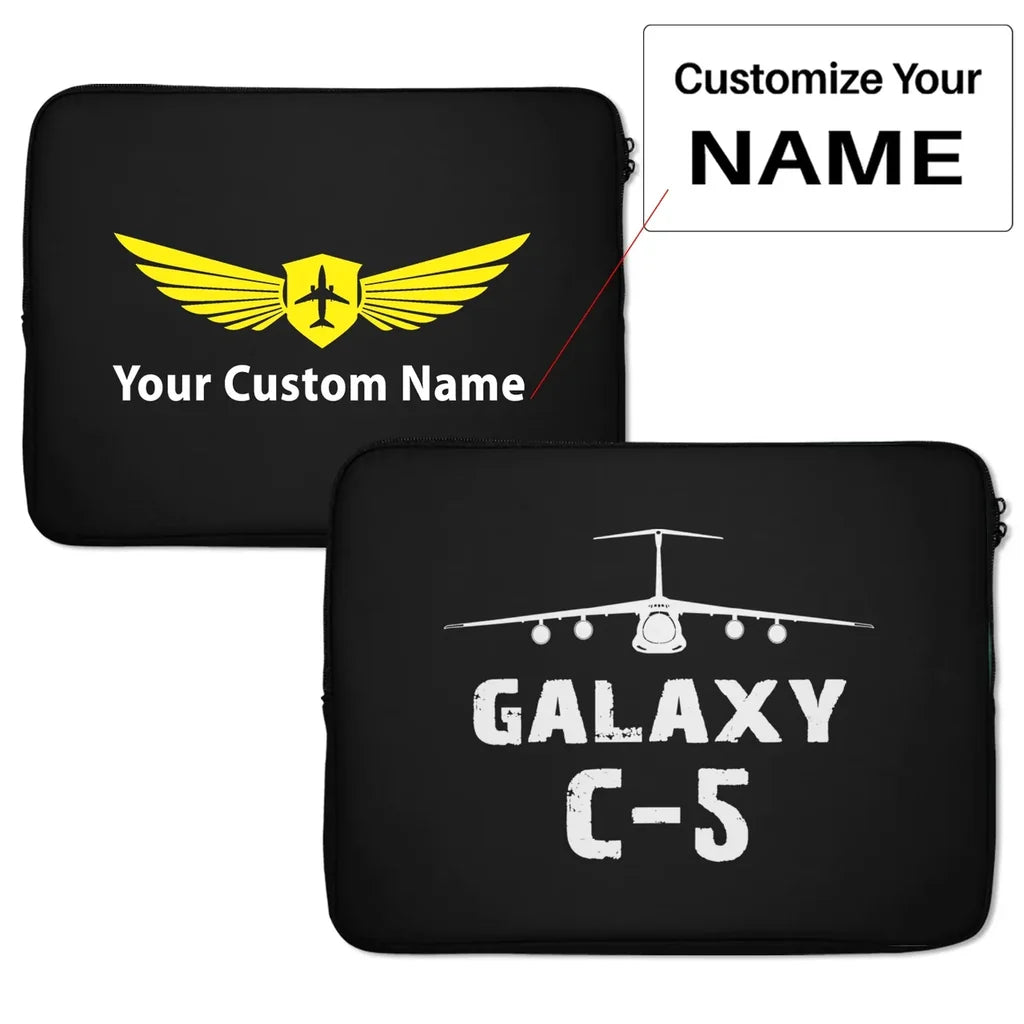 Military Transport Airplane C 5 Laptop & aviation themed laptop & tablet case for laptop or tablet.