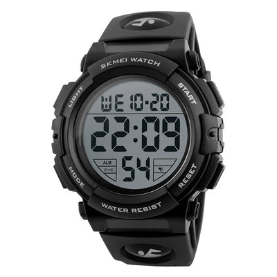 Multi-Functional Men's Watch Waterproof aviation shock-resistant pilot watch, rugged stainless steel body with engraved detai.