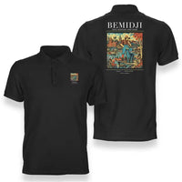 Thumbnail for BEMIDJI - Poster - Double-Side Polo - Black
