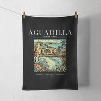 Thumbnail for AGUADILLA - Poster - Towel - Black