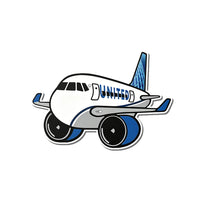 Thumbnail for United Airlines B767 aviation design airplane sticker in weather-resistant vinyl.