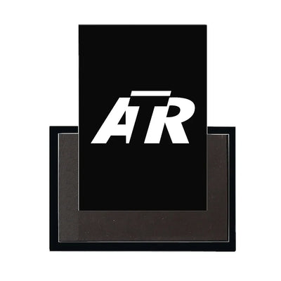 ATR & Text aviation design magnet in strong neodymium core.