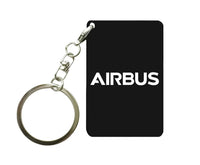 Thumbnail for Airbus & Text aviation aviation key chain, durable metal alloy.