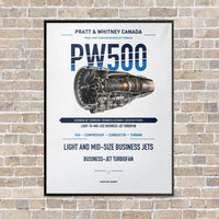 Thumbnail for PW500 vertical canvas print - framed - white background