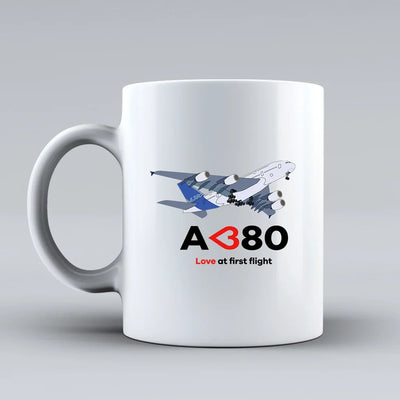 Customisable Airbus A380 Mug - view 2