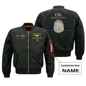 Erbil International Airport (EBL) Bomber Jacket