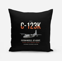 Thumbnail for C-123K Provider design on black pillow