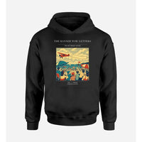 Thumbnail for VINTAGE G4472 - The Banner Tow Letters - Premium Hoodie design on black premium