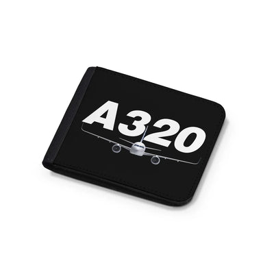 Super Airbus A320 aviation wallet in leather.