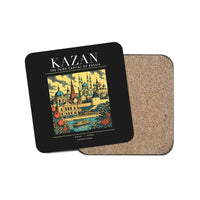 Thumbnail for KAZAN - Poster - Coaster - Black