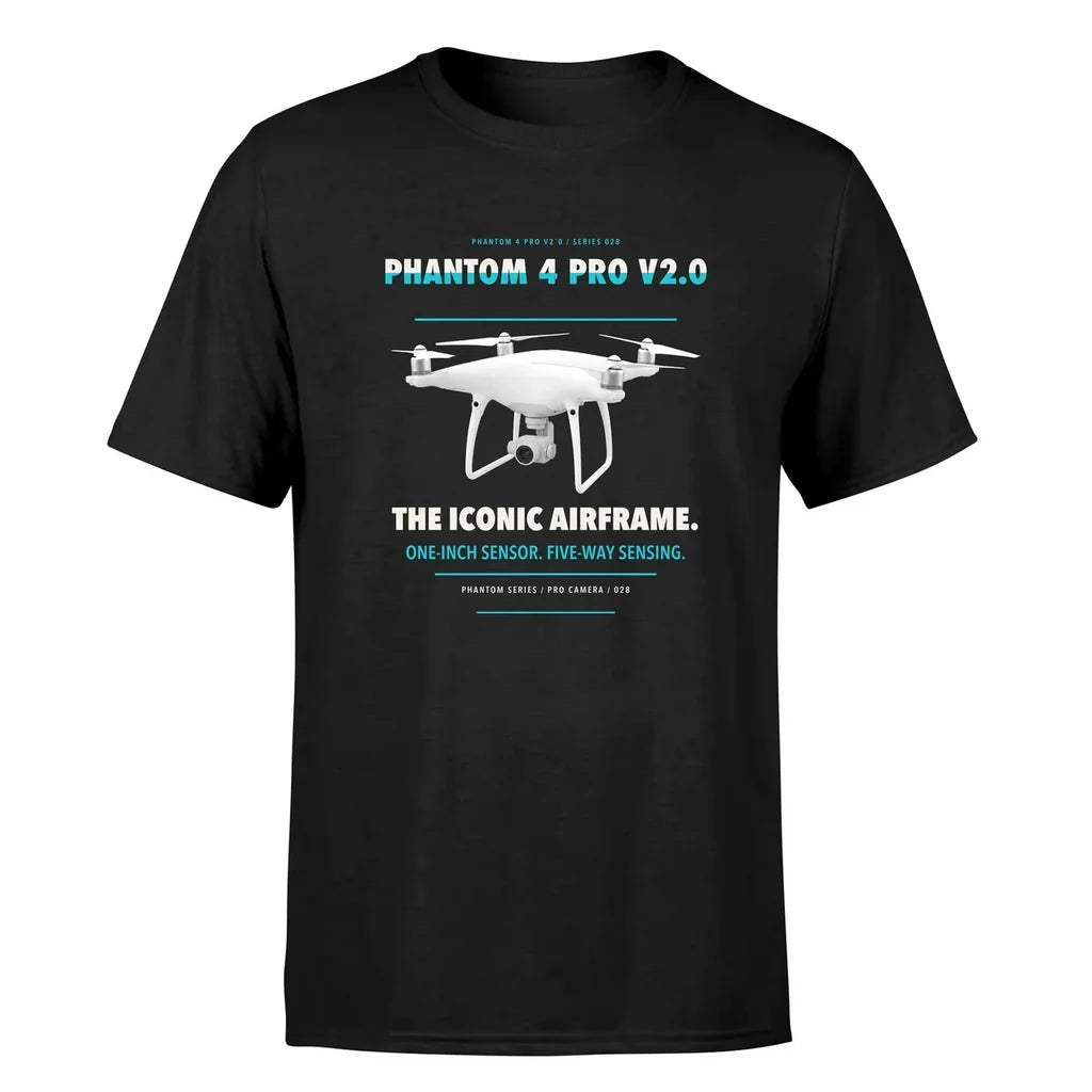 DJI Phantom 4 Pro V2.0 design on black single side