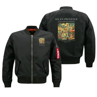 Thumbnail for AIX-EN-PROVENCE - Poster - Bomber Jacket - Black