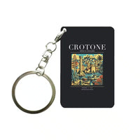 Thumbnail for CROTONE - Poster - Key Chain - Black