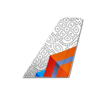 Air India Express aviation design tail sticker in weather-resistant vinyl.