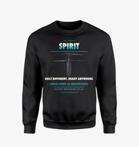 Thumbnail for Ascent AeroSystems Spirit design on black sweatshirt