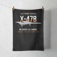 Thumbnail for X-47B UCAS-D Carrier Wing Without a Cockpit design on black towel