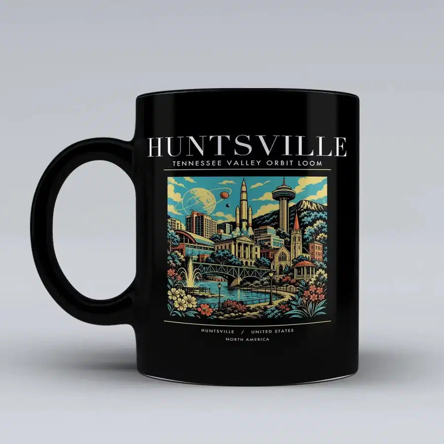 HUNTSVILLE - Poster - Mug - Black