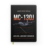 Thumbnail for MC-130J COMMANDO II design on black notebook