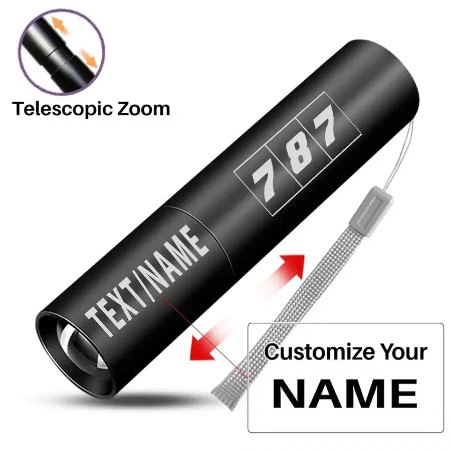 Customisable Boeing 787 Flashlight
