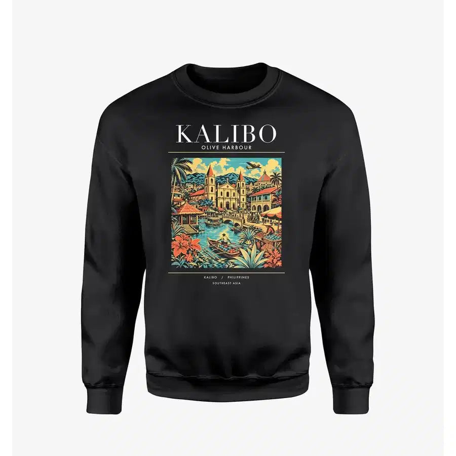 KALIBO - Poster - Sweatshirt - Black