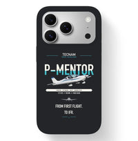 Thumbnail for Tecnam P-Mentor design on black magsafe iphone case, for iPhone 17 Pro