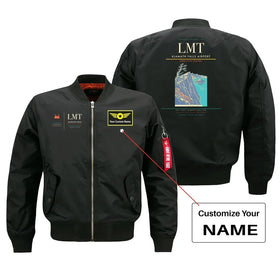 Klamath Falls Airport (LMT) Bomber Jacket
