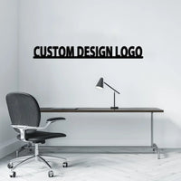 Thumbnail for Custom Design LogoDesigned aviation design on durable metal with painted finish metal wall sign.