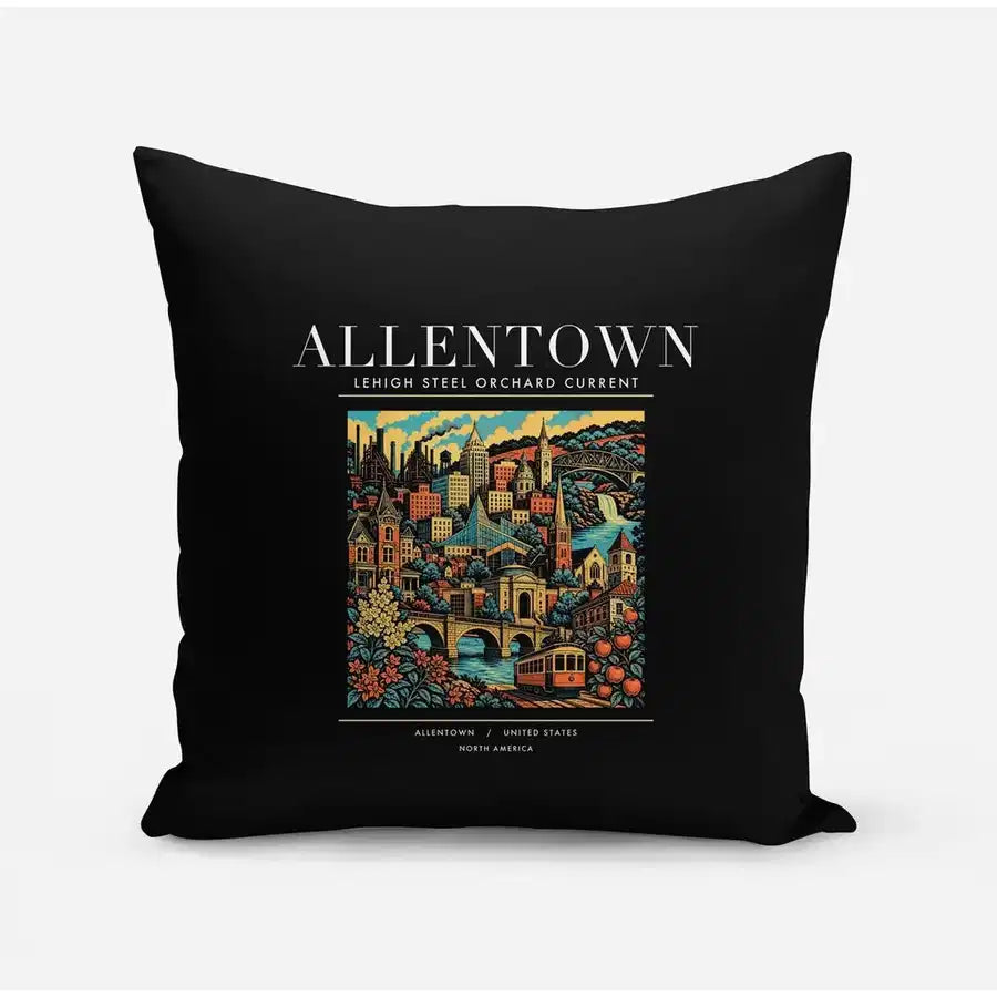 ALLENTOWN - Poster - Pillow - Black