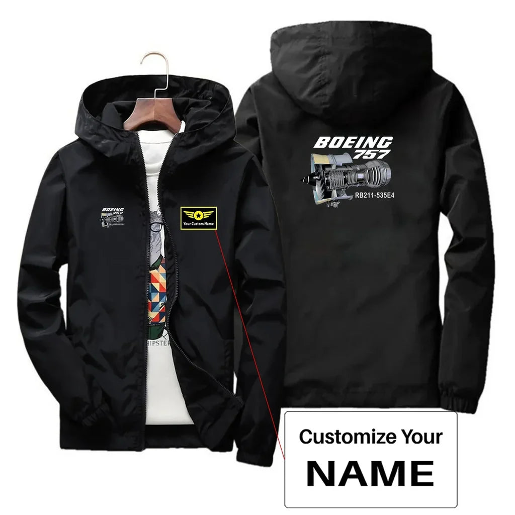 Customisable Boeing 757 Windbreaker