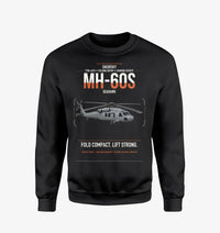 Thumbnail for Sikorsky MH-60S Seahawk design on black sweatshirt