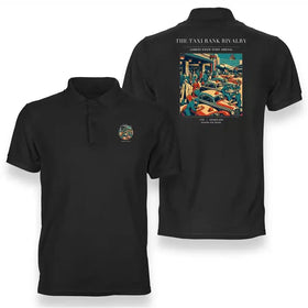 The Taxi Rank Rivalry Premium Polo T-Shirts
