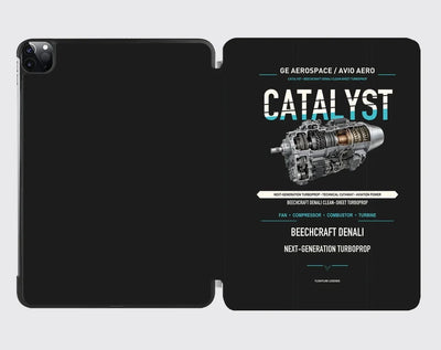 CATALYST design on black ipad tablet case