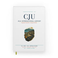 Thumbnail for Jeju International Airport (CJU) design on white notebook